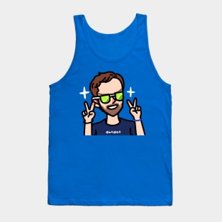 Daniil medvedev with Tennis Sunglasses Tank Top